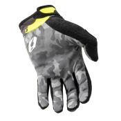 Jitsie - Gants G3 Core Camo gris/jaune