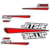 Jitsie - Stickerkit Varial Frame 26"