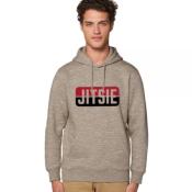 JITSIE - Sweat marron avec capuche Block