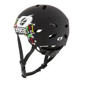 O'NEAL - Casque BMX Dirt Lid Skulls Noir/Multi kids