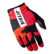 Jitsie - Gants G3 Core Camo rouge