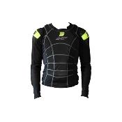 Shot - Gilet BMX rogue noir/gris enfant