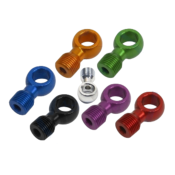 HOPE - Connecteur Hydraulique 90° (suit 5MM & S.S Hose) plusieurs coloris