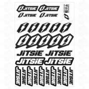 Jitsie - Feuille d'autocollant 14.8 * 21 cm