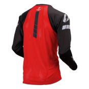 JITSIE-Maillot L3 TRIZTAN Noir/rouge Taille XL