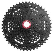 SUN RACE - Cassette 11V. MX9 10-46 VTT corps XD (empreinte Sram) metallic argent -avec adaptateur