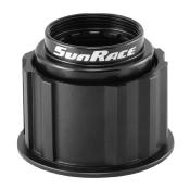 SUN RACE - Cassette 11V. MX9 10-46 VTT corps XD (empreinte Sram) metallic argent -avec adaptateur