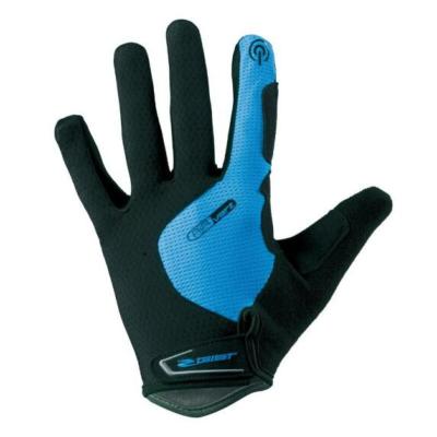 GIST HERO - Gants VTT longs GEL bleu taille L Touche écran